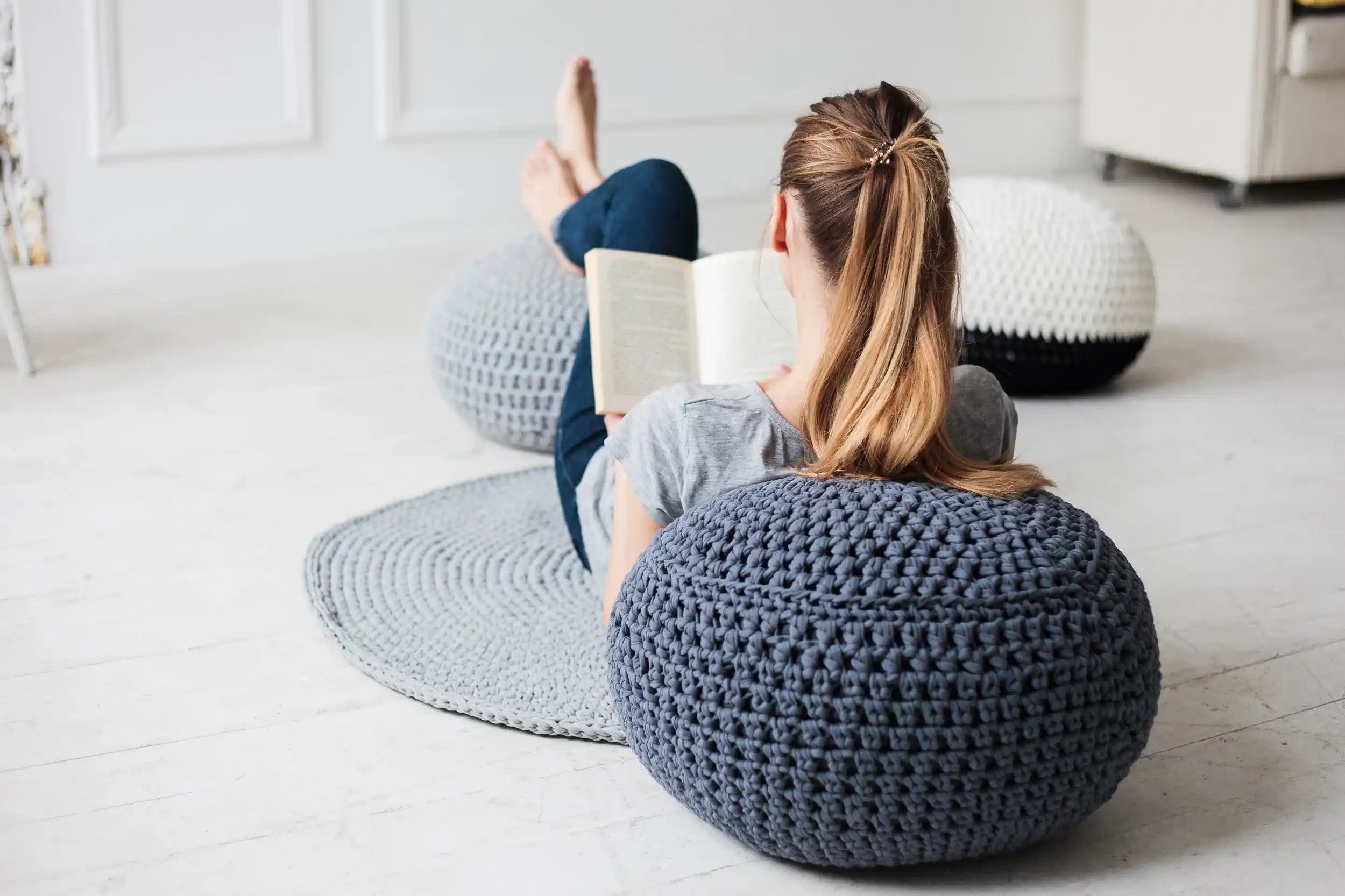 Poufs for relaxing 