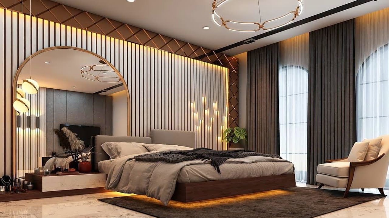 modern luxury  bedroom