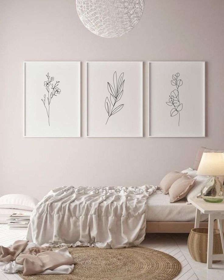 Trendy & Affordable Wall Decor Ideas For A Beautiful Home |  Wall Art decor bedroom